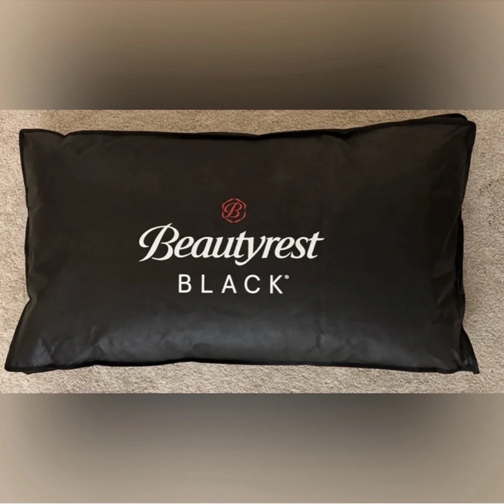 🎉LAST CHANCE🎉BEAUTYREST BLACK Luxurious‎ 20x36 Down And Feather Blend Pillow